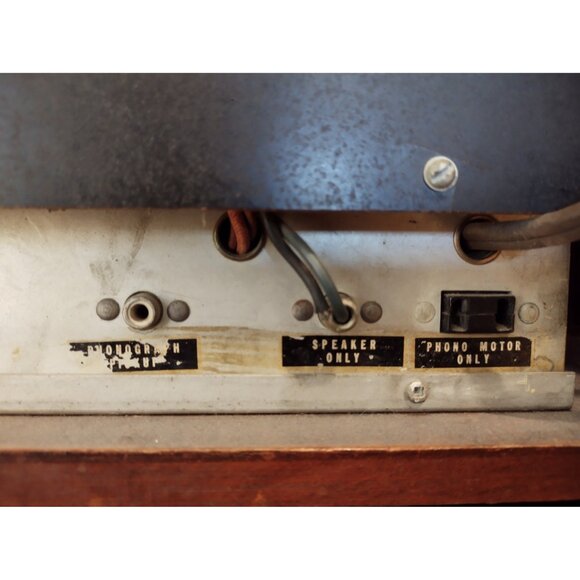 Sparton 6148 Viso-Glo AM/SW Tube Radio (1946) Expert Restored, Green Tuning Eye - Picture 11 of 16